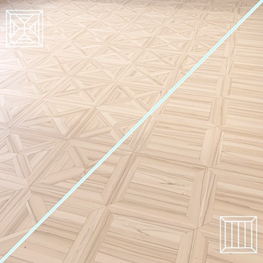 Premium Parquet Laminate 3D model image 1 