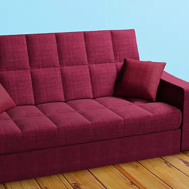 Modern 3D Sofa Design 3D model image 1 