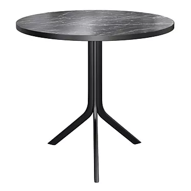 Elegant BISTRO Marble Table: RETEGUI Design 3D model image 1 