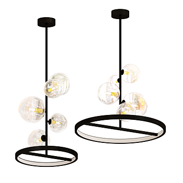 Modern IONA B Pendant Light 3D model image 1 