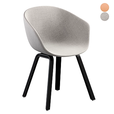 Hay About A Chair AAC23 - Modern Scandinavian Design 3D model image 1 