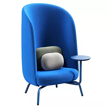 Cozy Nest XL Chair: Ultimate Comfort for Relaxation 3D model image 1 