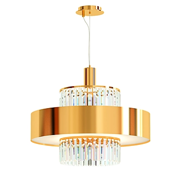 Elegant Cordelia Chandelier Lustra 3D model image 1 