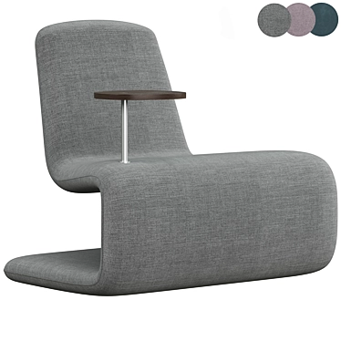 Anne Linde Urban Lounge Armchair 3D model image 1 