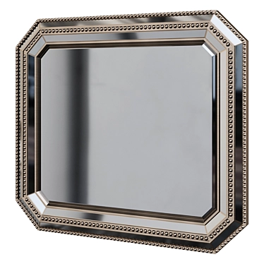 1032M Mirror in Frame 56x64cm 3D model image 1 