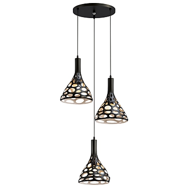 Elegant Velante 243 Chandelier 3D model image 1 