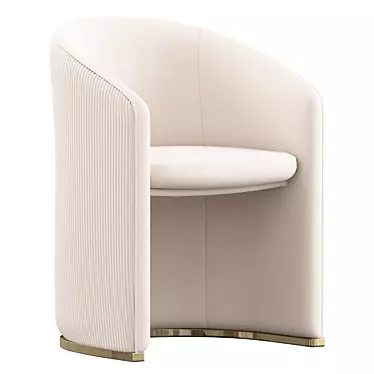 Contemporary Carmen Armchair - Visionnaire Home 3D model image 1 