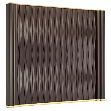 Title: Elegant Wall Panel 18 3D model image 1 