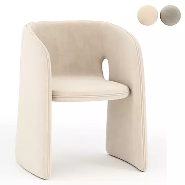 Elevate Your Space with the CELESTE Armchair 3D model image 1 