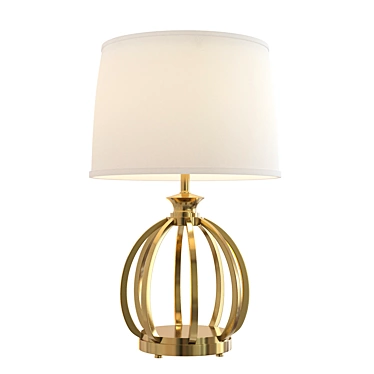 Sophisticated Table Lamp UTTERMOST 3D model image 1 
