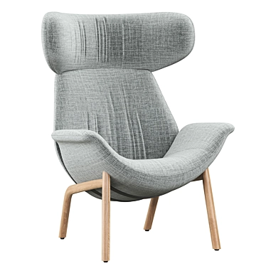 Pedrali ILA 2024: Stylish Modern Chair 3D model image 1 