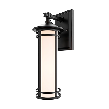 Z-Lite Woodland Outdoor Wall Sconce 3D model image 1 