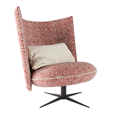 Frozen Comfort Chair 3D model image 1 