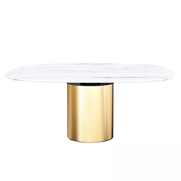 Acerbis Creso Design Table 3D model image 1 