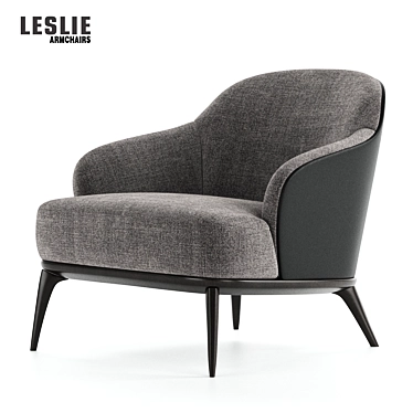 Modern Minotti Leslie Armchair 3D model image 1 