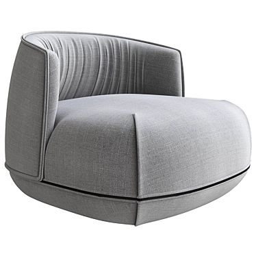 Title: Brioni Up Armchair: Sleek Design, High Quality 3D model image 1 