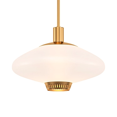 Stylish Bergström Ceiling Lamp - Illuminate Your Space 3D model image 1 