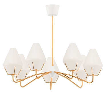 Elegant Ceiling Lamp 3D model image 1 