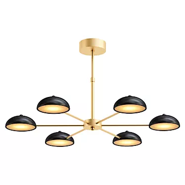 Promo Salvator 2501: Stylish LED Chandelier 3D model image 1 