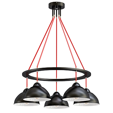 MW Light Formula: Stylish Pendant Chandelier 3D model image 1 