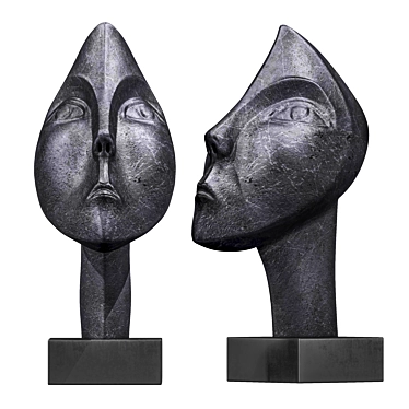 Sculpture Black Russian