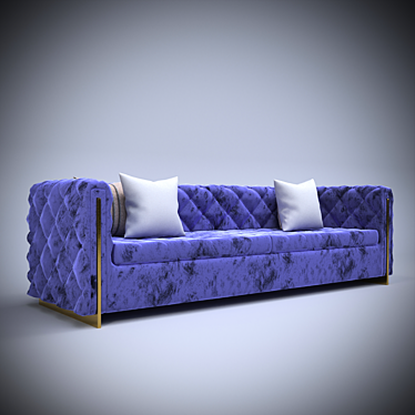 Modern Comfort Sofa 3D model image 1 