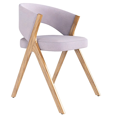 Susann Chair - Realistic 3D Model 3D model image 1 
