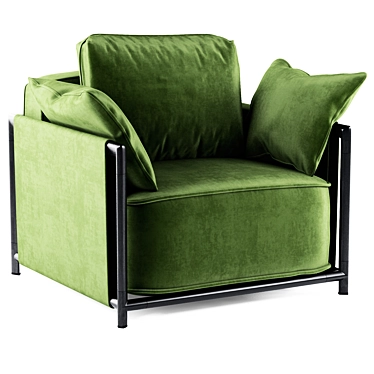 Luxury Dodo Armchair – Ghidini 1961 3D model image 1 