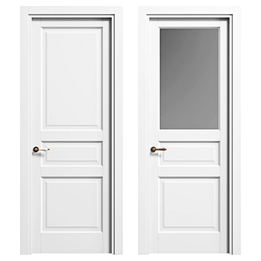 GALANT Volhovec Doors: Elegant and Durable 3D model image 1 