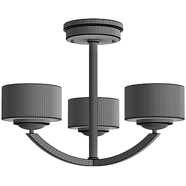 Hinkley Meridian Ceiling Lamp 3D model image 1 