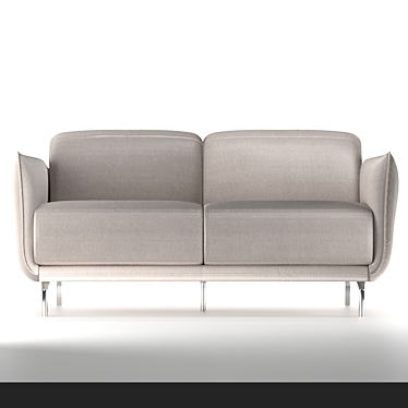 Natuzzi Sofa: Stylish Russian Archive 3D model image 1 