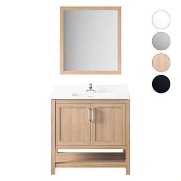 Bathroom cabinet Black Pearl