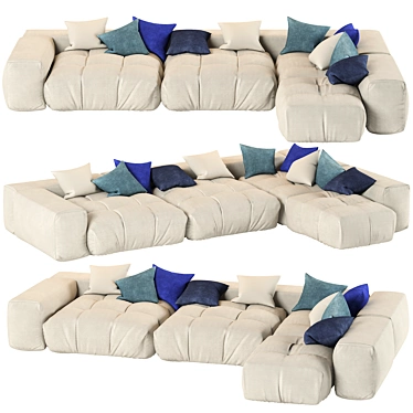 Solaris MMK Modular Sofa 3D model image 1 