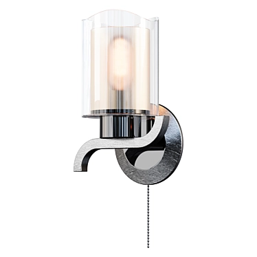 Elegant Aelita Wall Sconce 3D model image 1 