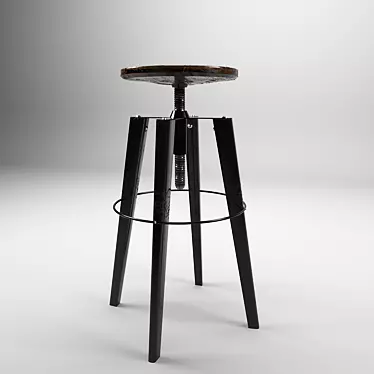 Stylish Bar Table for Any Occasion 3D model image 1 