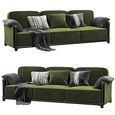 Modern Chic Sofa Dodo 3D model image 1 