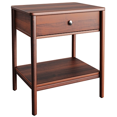 Modern Gia Nightstand Furniture Design 3D model image 1 