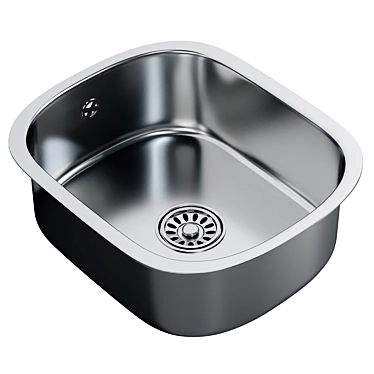 Form 33 Stainless Steel Sink 3D model image 1 