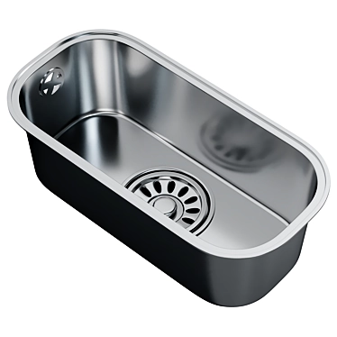 Rangemaster Atlantic Classic 0.5 Brushed Stainless Steel Undermount Kitchen Sink