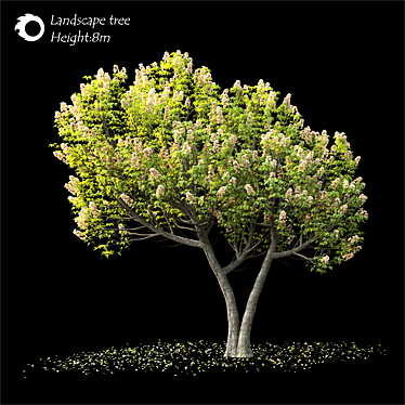 Corona Render 3D Landscape Tree 3D model image 1 