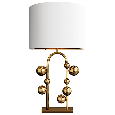 Gold mid modern metal table lamp liang and eimil etienne