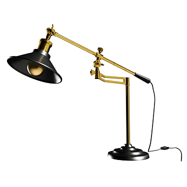 Dutch Bone Penelope Desk Lamp 3D model image 1 