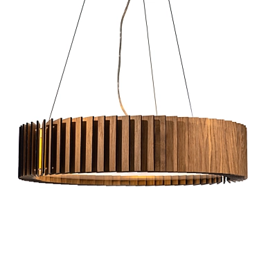 WOODLED Rotor Chandelier M 3D model image 1 