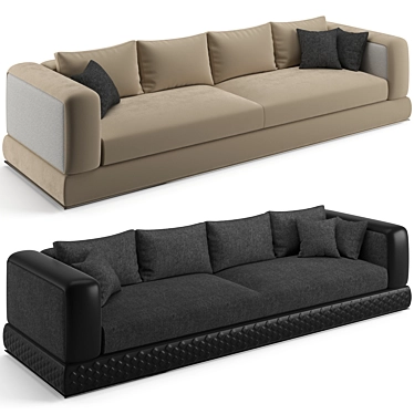 Westbury Sofa 321 cm Comfort 3D model image 1 