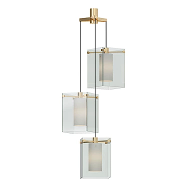 Elegant Max Ingrand Chandelier 3D model image 1 