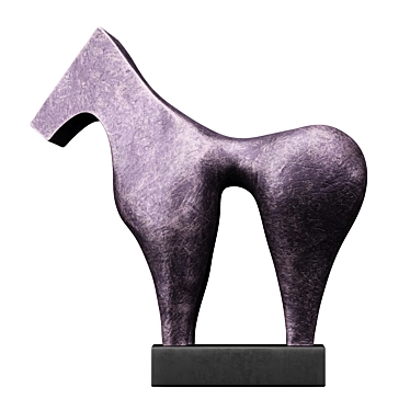 Elegant Horse Sculpture Abstraction 2013 3D model image 1 