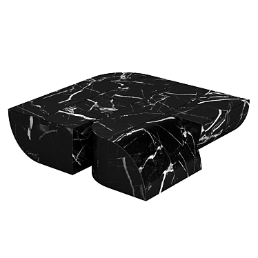 Marble Coffee Table by Forest & Giaconia 3D model image 1 