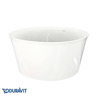 DURAVIT White Tulip Freestanding Bathtub 3D model image 1 