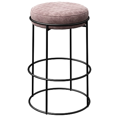 Modern Bar Stool Atollo 3D model image 1 