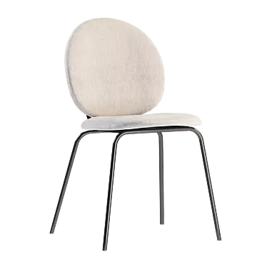 Contemporary Randall Dining Chair 3D model image 1 